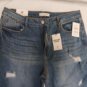 Encore Jeans Women's Blue Denim